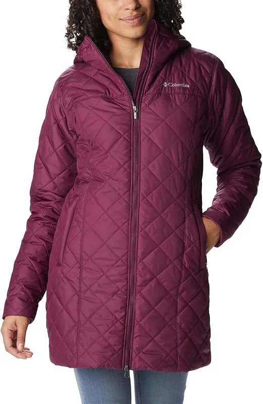Columbia Chaqueta larga Copper Crest para mujer — Plumon fino