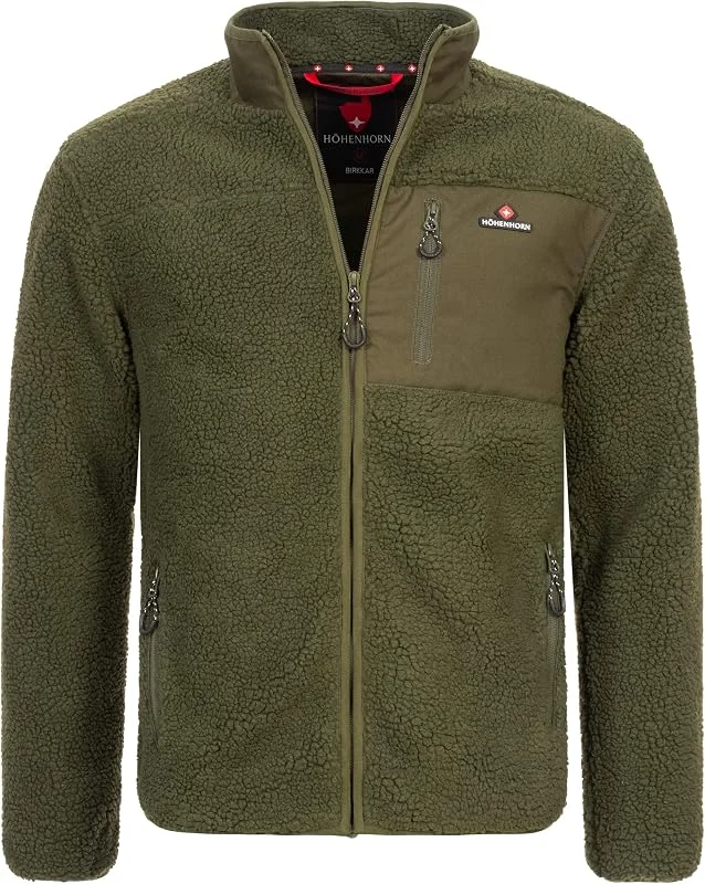 Höhenhorn Birkkar - Chaqueta de forro polar para hombre, forrada con tejido tipo borreguito, de invierno — Plumon fino