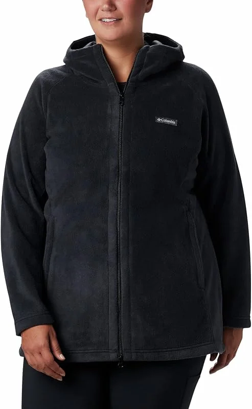 Columbia Benton Springs II Sudadera Larga con Capucha Chaqueta de Forro Polar Mujer (Pack de 1) — Plumon fino