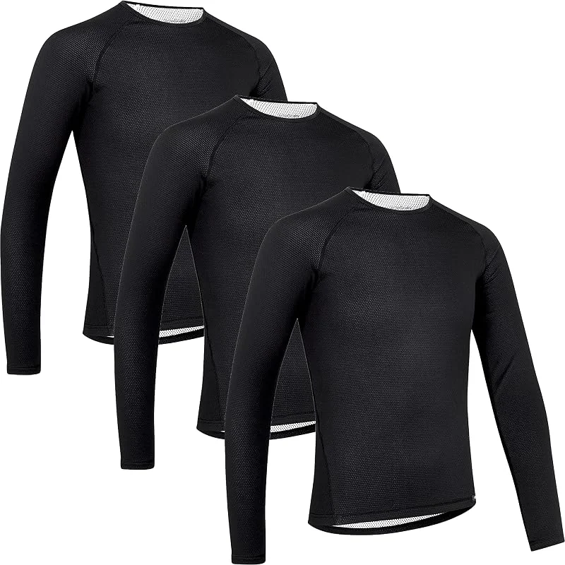 GripGrab Camiseta Interior de Ciclismo Ride 1ud o 3ud Térmica Manga Larga Ciclismo Running Ski Deportes Invierno Transpirable Adulto — Ropa esqui