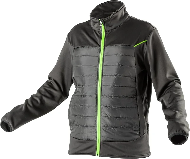 Högert Technik Levin Chaqueta de Forro Polar híbrido para Hombre — Plumon fino