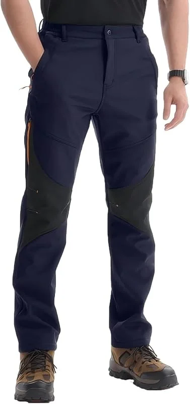 Pantalones Trekking Hombre Impermeables Invierno — Ropa esqui