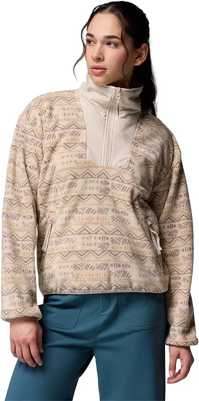 Columbia Sequoia Grove™ Printed Half Zip Forro Polar Mujer (Pack de 1) — Ropa esqui
