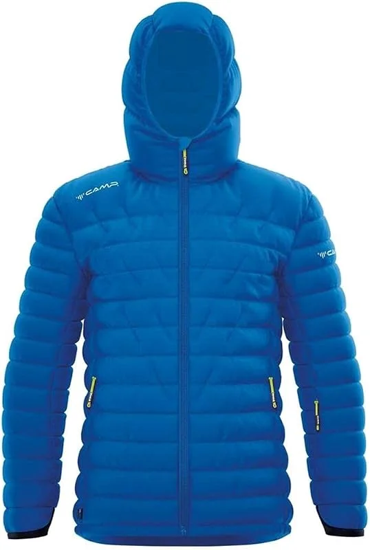 CAMP nivix light jacket 2.0 hombre 3306 color azul plumón con relleno de pluma chaqueta ligera y cálida ideal para montañismo, esquí alpino, senderismo y ocio — Plumon fino