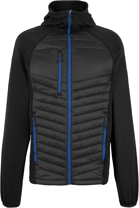 Regatta Professional Mens Navigate Hybrid Warm Work Jacket Chaqueta híbrida de forro polar Hombre (Pack de 1) — Plumon fino