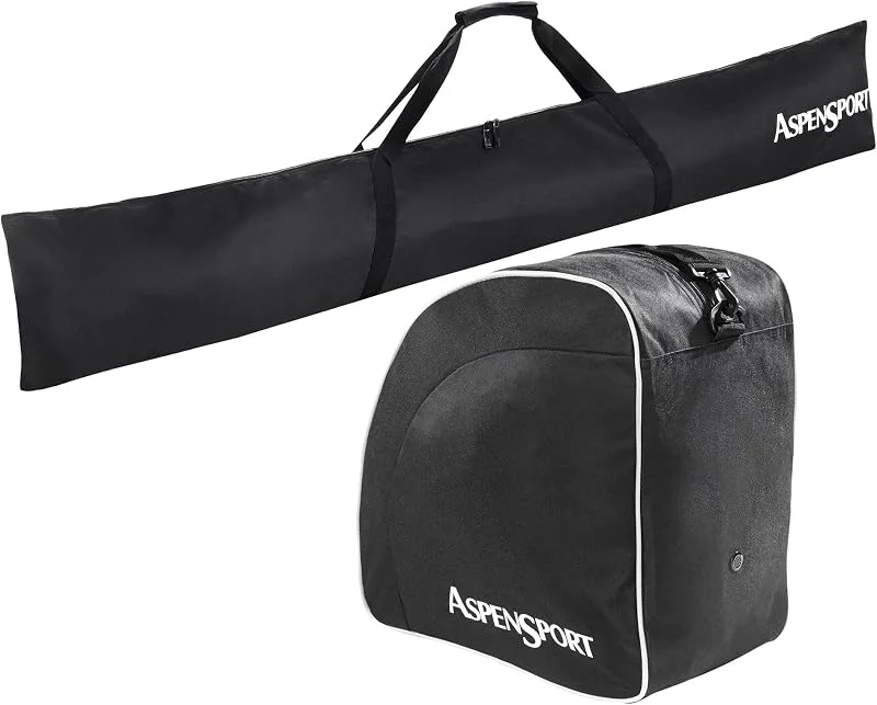 Skitaschen Set Mochila, Unisex Adulto, Negro, 43 x 27 x 5 cm, 50 Liter — Equipo esqui