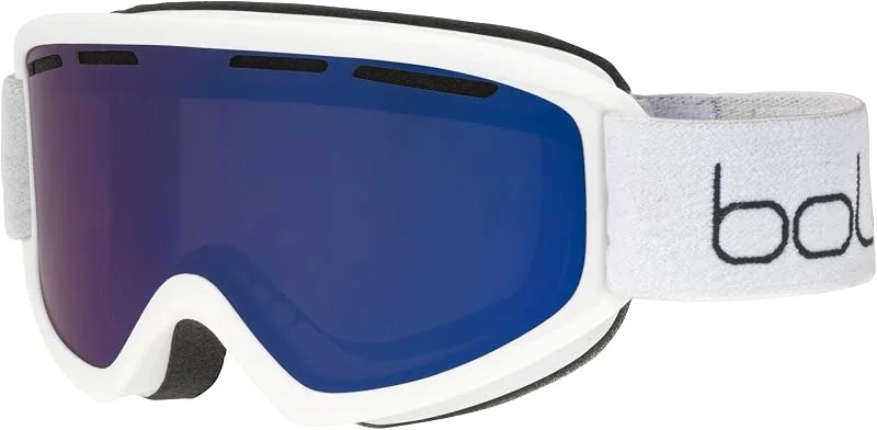 Bollé - FREEZE & PLUS Matte Black Ski Goggles Optimal vision, anti-fog and anti-scratch protection, double screen, ventilated frame — Equipo esqui