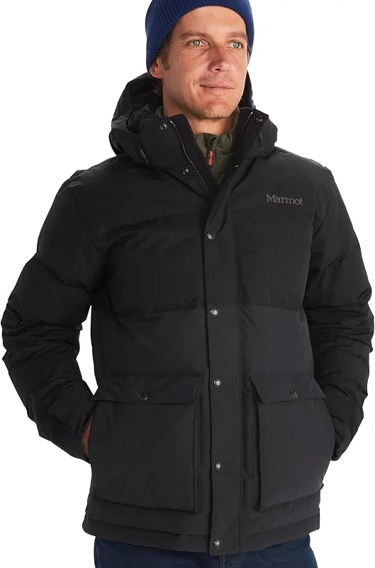 Marmot Fordham Jacket Chaqueta de plumón ligera, parka de plumón impermeable, abrigo de invierno cálido, chaqueta de invierno resistente a la lluvia Hombre (Pack de 1) — Plumon fino