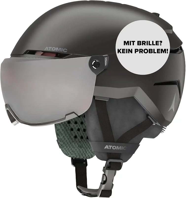 ATOMIC SAVOR VISOR JR Casco — Equipo esqui