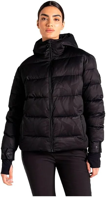 Dare2b Women's Showcase Baffled, Padded Ski Jacket Chaqueta aislante Mujer (Pack de 1) — Ropa esqui