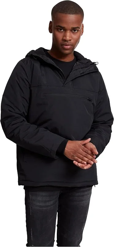Urban Classics Padded Pull Over Jacket Chaqueta Hombre (Pack de 1) — Plumon fino