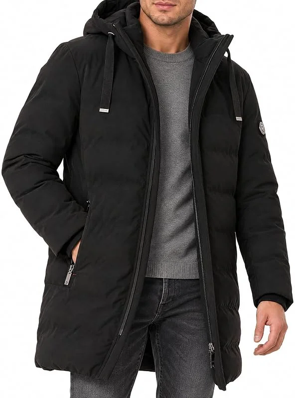 Redbridge Chaqueta acolchada para hombre, chaqueta de invierno, parka, abrigo Bubble Jacket — Plumon fino