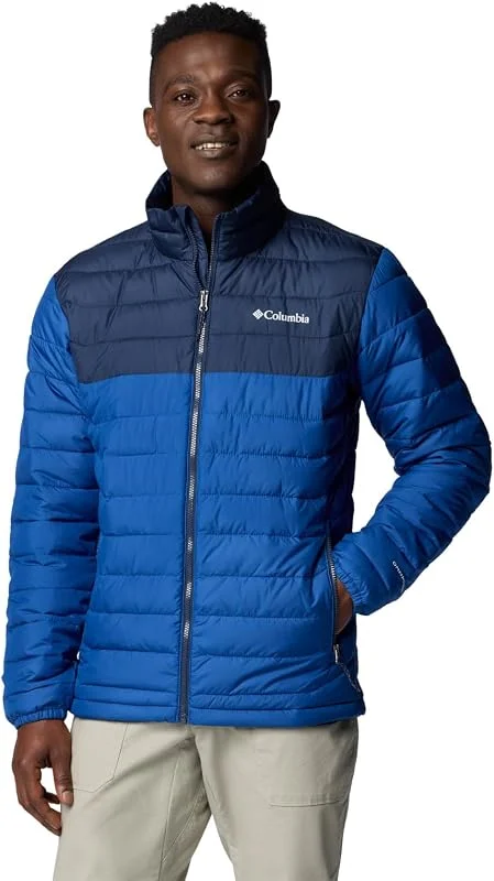 Columbia Powder Lite II Jacket, Chaqueta Acolchada para Hombre — Plumon fino
