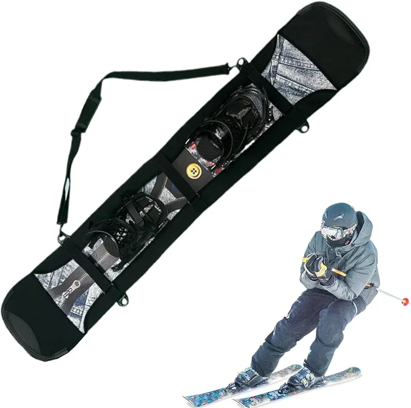 Funda de snowboard Funda protectora sólida Equipo deportivo — Equipo esqui