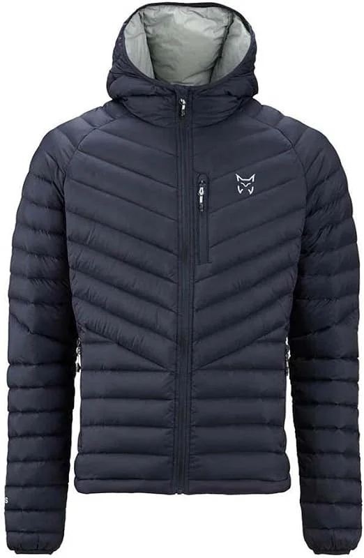ALTUS Denali Chaqueta de pluma con capucha, Repelente al agua, Transpirable, Ressitente al viento, Hombre — Plumon fino