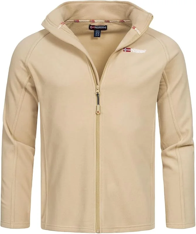 Geographical Norway Tug Men Fz - Chaqueta Forro Polar Hombre Cremallera Otoño Invierno Primavera Ciente - Suéter Hombres De Manga Larga De Piel Suave Aire Libre — Ropa esqui