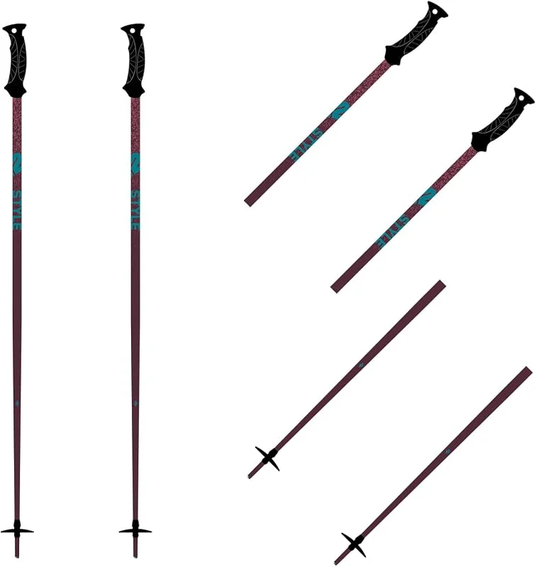 K2 Skis Style Composite bastón de Esqui, Mujer — Equipo esqui