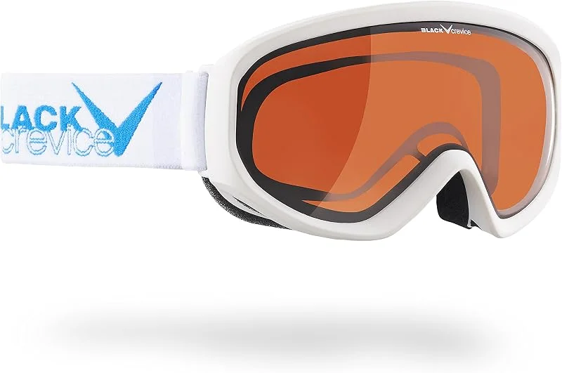 Black Crevice Gafas de esquí para Adultos, Blanco, Naranja, Talla única.. — Equipo esqui
