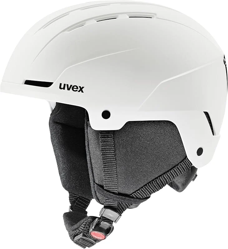 uvex glance - Casco de esquí robusto para adultos - ajuste de talla individualizado - ventilación optimizada - white matt - 54-58 cm — Equipo esqui