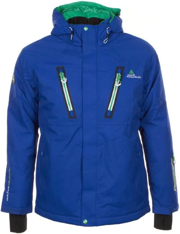 Peak Mountain - Chaqueta de esquí Hombre CUXO- Azul - M — Ropa esqui