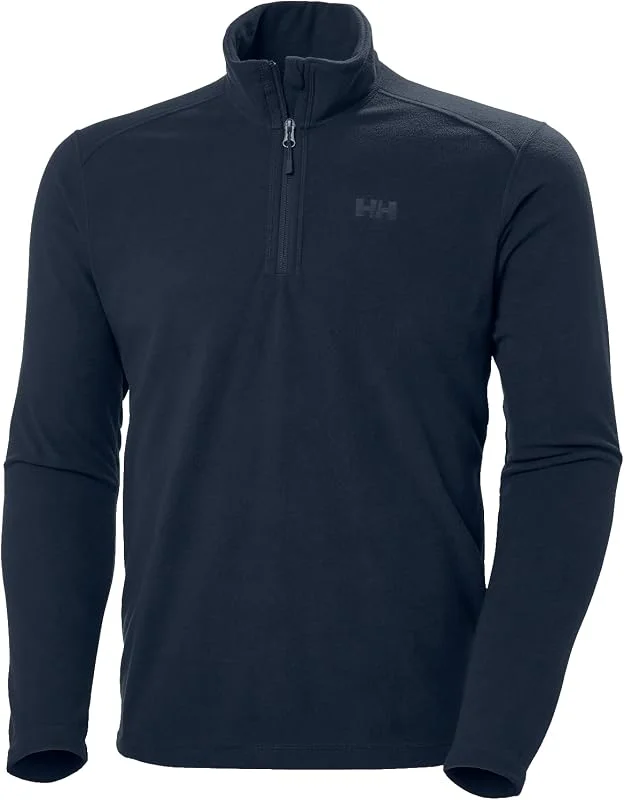 Helly Hansen Forro Polar Hombre Daybreaker 1, 2 Zip – Chaqueta Polar Ligera con Media Cremallera — Ropa esqui