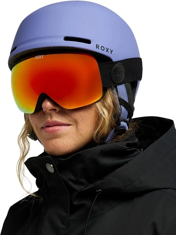 Roxy Kashmir - Casco de esquí de Nieve para Mujer, Color Morado — Equipo esqui