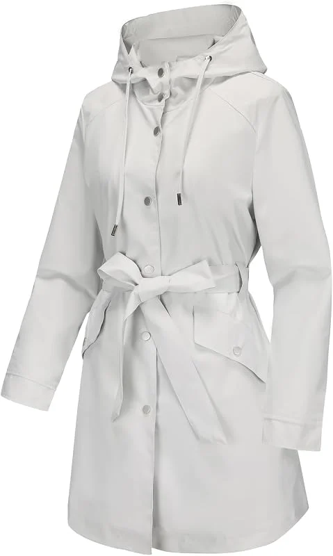 Chaqueta de Mujer primavera anorak arkas Ligtweight Militar Coat — Plumon fino