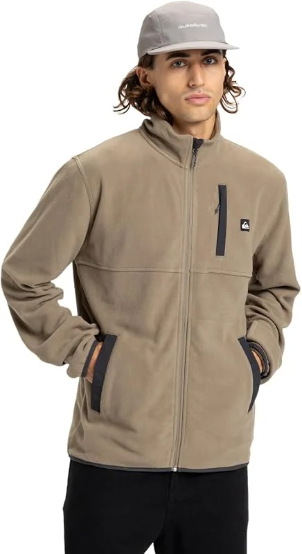 Quiksilver No Destination Fz Suéter cárdigan Hombre (Pack de 1) — Ropa esqui