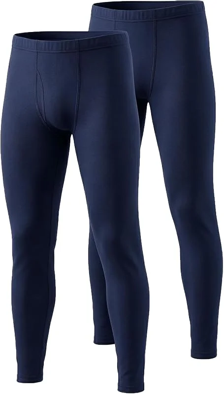 YUSHOW Pack de 2 Mallas térmicas para Hombre, térmicas, Ultra Suaves, para Hombre — Ropa esqui