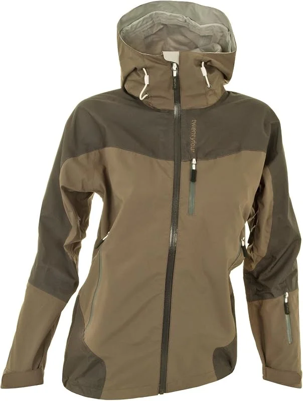 Twentyfour Allwetterjacke Hochwertige 3-lagige Chaqueta Vail Outdoor para Mujer, Color Asfalto, Talla 34 — Ropa esqui