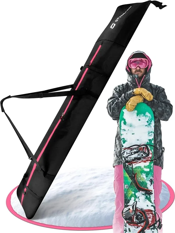 STYNGARD Whistler - Funda para snowboard (140 cm hasta 190 cm, acolchada, impermeable) — Equipo esqui