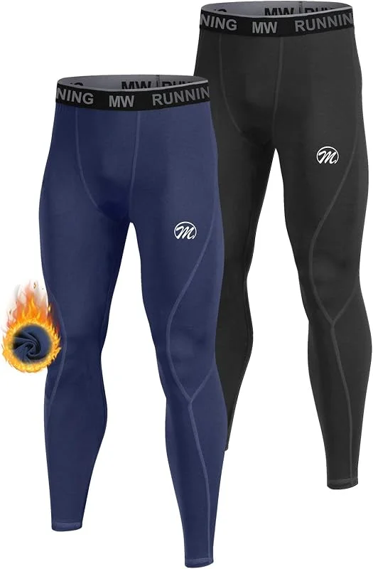 MEETWEE Calzoncillos térmicos para Hombre, Ropa Interior térmica Larga, Pantalones de Invierno, Leggings, Ropa Interior Funcional esquí — Ropa esqui