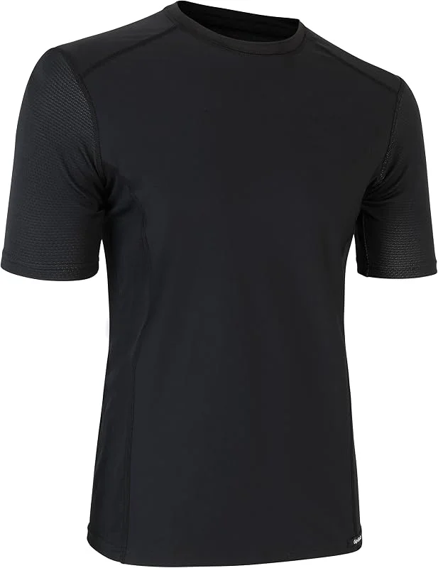 GripGrab Camiseta Interior Térmica Windbreaking Manga Corta Cortavientos de Invierno Transpirable Anti Olor Unisex — Ropa esqui