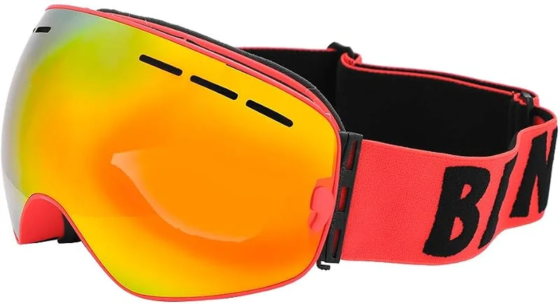 Karlak Gafas de Snowboard con Lente de PC Antirrayas, Perfectas para Esquiar y Hacer Snowboard, Protección 100% UV — Equipo esqui