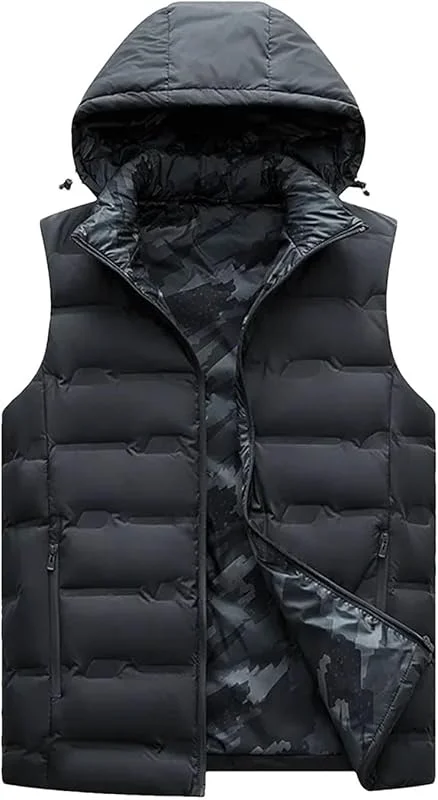Chaqueta de plumón de Pato para Hombre, Abrigo Plegable Ultraligero para Todas Las Estaciones, Chaquetas Delgadas con Capucha Resistentes al Agua y al Viento — Plumon fino