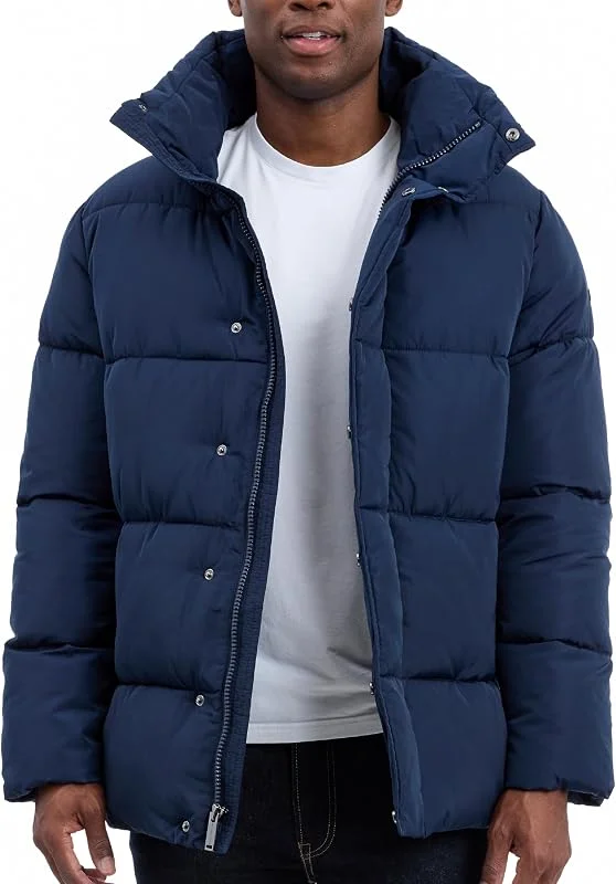 Michael Kors Chaqueta pesada para hombre, acolchada para clima frío, chaquetas de invierno para hombre — Plumon fino