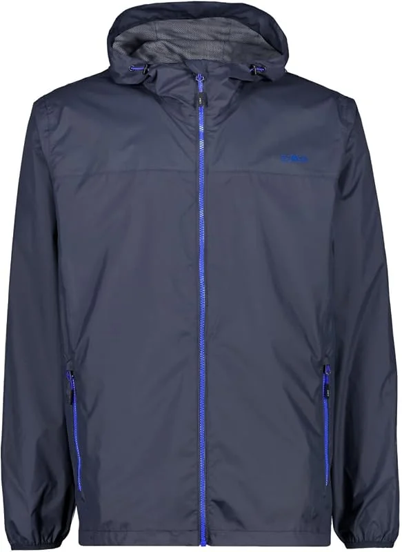 CMP Chaqueta Hombre Rain Fix Capucha Chaqueta de lluvia Hombre (Pack de 1) — Ropa esqui
