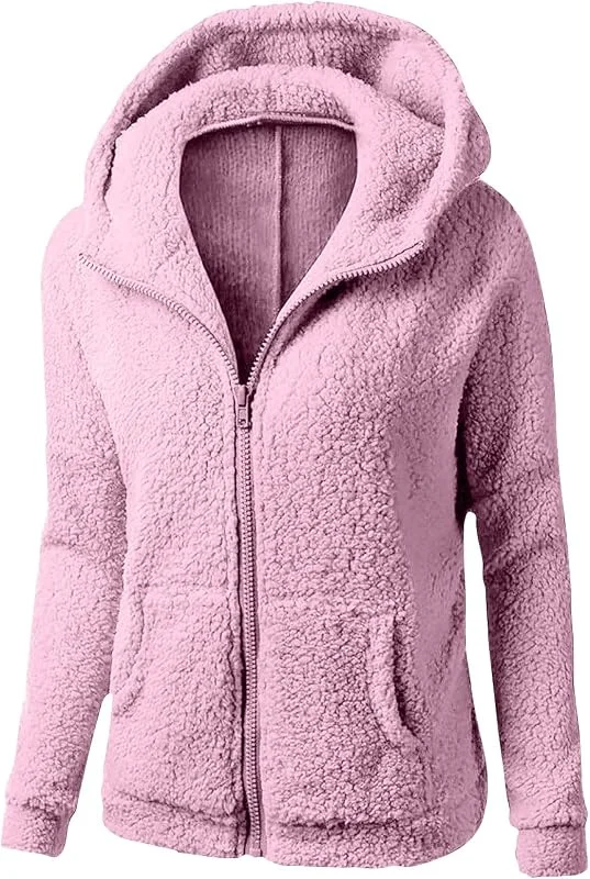 uxxnjfg Chaqueta Mujer Invierno Tallas Grandes Chaqueta Polar Mujer con Capucha Ropa Mujer Otoño 2024 Acolchada Jacket — Ropa esqui