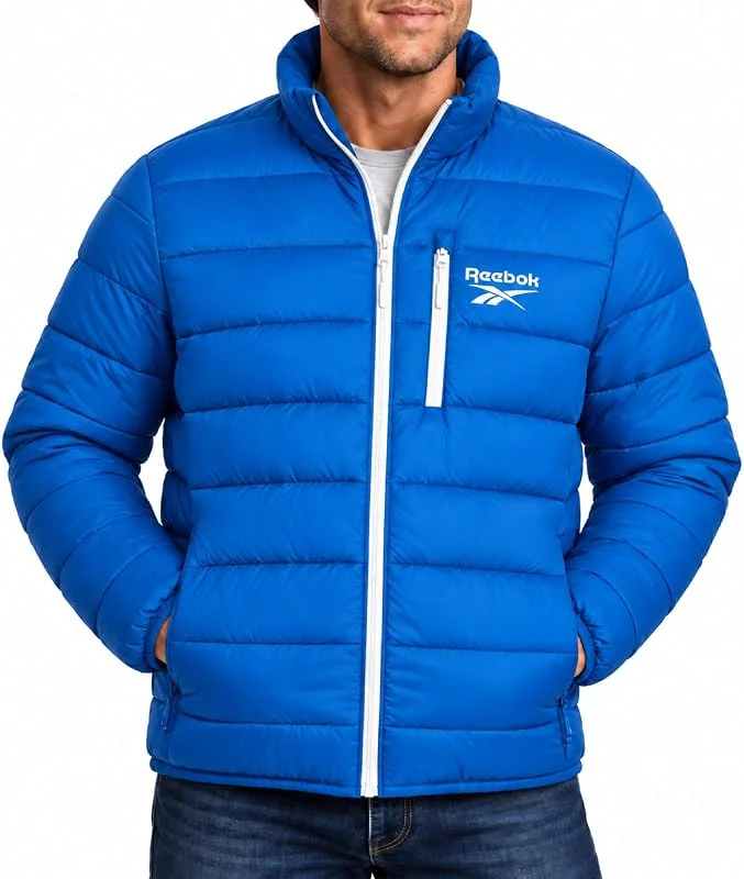 Reebok M Packable No Hood Moderno Hombre (Pack de 1) — Plumon fino