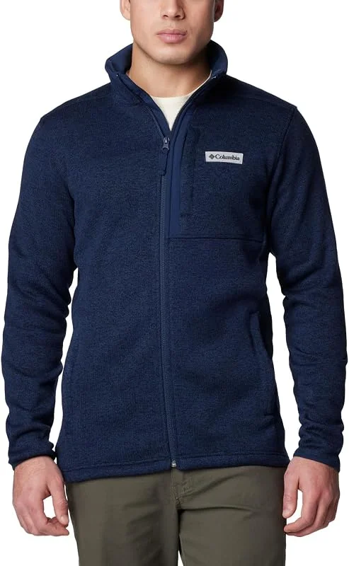 Columbia Sweater Weather™ Full Zip Chaqueta de forro polar con cremallera completa Hombre (Pack de 1) — Ropa esqui