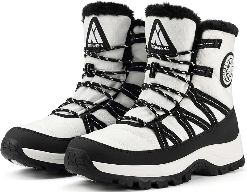 Mishansha Botas Mujer Invierno Cálido Forrados Talla 36-42 EU — Equipo esqui