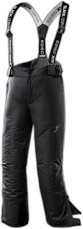 Black Crevice Pantalón Esquí — Ropa esqui
