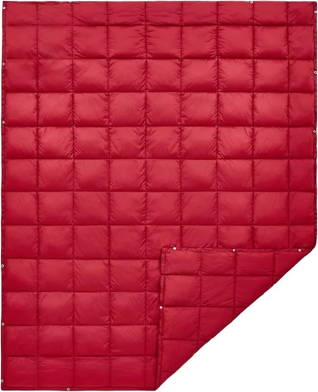 KingCamp Manta de Camping, Cálida Compacta Multifuncional, 175×135cm — Plumon fino