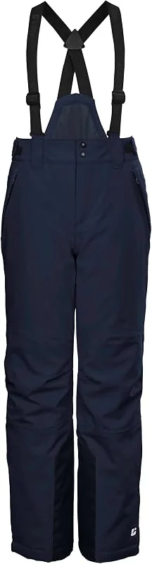 Killtec Ksw 79 Bys Ski Pnts - Pantalones de esquí con Peto Desmontable, paranieves y protección en los Bordes Niños — Ropa esqui