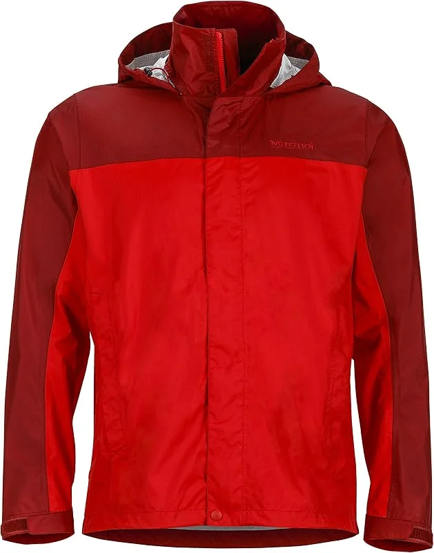 Marmot PreCip Chubasquero Ligero Impermeable, Hombre, Impermeable, Cortavientos y Transpirable — Plumon fino