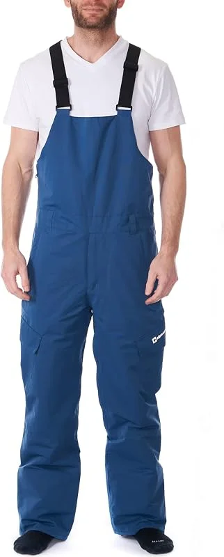 alpine swiss Pantalones de Snowboard de esquí de Invierno Impermeables con Peto de Nieve con Aislamiento para Hombre — Ropa esqui