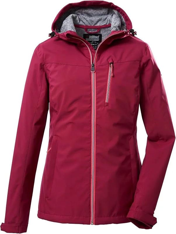 Killtec Kos 89 Wmn Sftshll Jckt Chaqueta softshell, chaqueta outdoor con capucha Mujer — Ropa esqui