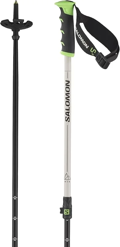 Salomon MTN Alu S3 Bastones de Esquí Unisexo De Aluminio Robusto y Reciclado, plegable, Talla Unica — Equipo esqui