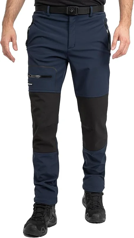 Höhenhorn Trekmaster - Pantalones de senderismo para hombre (softshell), forrados — Ropa esqui