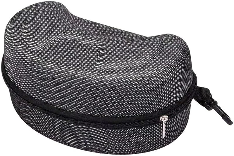 Sanfly Estuche para Gafas De Esquí Y Snowboard, Caja Dura para Gafas De Deporte De Esquí, Estuche Protector Eva, Caja para Almacenar Gafas De con Cremallera para Exteriores — Equipo esqui